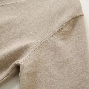Suéter Cárdigan Largo Personalizado para Hombre, 100% Algodón, Otoño Invierno, Diseñadores, Holgado, Recortado, Cárdigan de Punto Extra Grande - Product Image 3