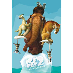 โปสการ์ดสไตล์โมเดิร์น ยุคดึกดำบรรพ์ 2 - ดีไซน์ผนังแบบเมลท์ดาวน์ - Product Image 1