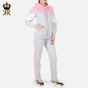 Conjunto Deportivo Casual de Invierno de 2 Piezas para Mujer con Pantalones Deportivos con Capucha y Sudadera con Capucha 100% Algodón - Product Image 4
