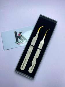 Pinzas para Pestañas de Acero Inoxidable de Alta Precisión, Antimagnéticas, con Mango Cómodo de 10 mm, Precios de Fábrica - Product Image 3