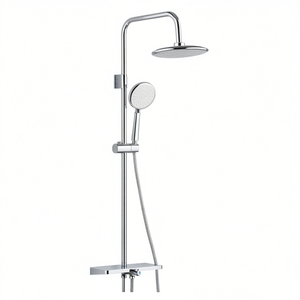 Columna de Ducha Cromada 3F Honduras de 39.5cm para Idro Bric, Accesorios para Cuarto de Ducha 3F Honduras - Product Image 2