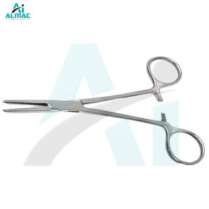 Fórceps Kelly personalizados de ALMAC, fórceps Kelly de acero duradero, abrazaderas quirúrgicas, instrumentos curvos y rectos, instrumento quirúrgico médico - Product Image 4