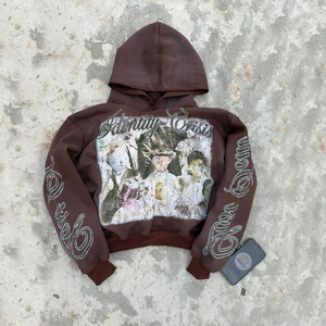 Sweat-shirts personnalisés de haute qualité en molleton de coton avec logo personnalisé, fermeture éclair, streetwear pour hommes, impression sur écran, sweat-shirt à fermeture éclair intégrale - Product Image 6