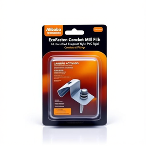 Support de conduit EcoFasten finition naturelle pour PVC rigide ignifuge certifié UL - Product Image 2