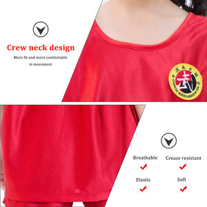 Short de boxe enfant nom personnalisé Muay Thai Shorts T-Shirt gilet hommes femmes Sanda grappling Kickboxing combat Arts martiaux uniforme - Product Image 5