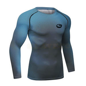 Conjuntos de entrenamiento de gimnasia para hombre, ropa de entrenamiento físico, trajes de entrenamiento por sublimación para la temporada de primavera - Product Image 5