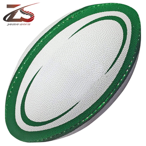 Balles de Rugby personnalisées les plus vendues en cuir véritable léger et écologique pour les sports d'entraînement professionnels en caoutchouc PVC durable - Product Image 4