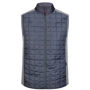 Gilet hybride tricoté personnalisé pour homme, idéal pour le merchandising, gilets légers - Product Image 4