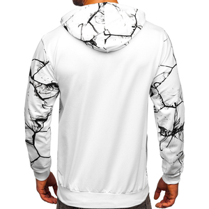 Sudadera con Capucha para Hombre, Invierno, Impermeable, Forro Polar, Poliéster/Algodón, Bordado, Impresión Digital, Logotipo Personalizado, Marca Privada, OEM - Product Image 4