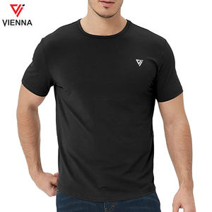 T-shirts en coton tricoté 100% personnalisés avec logo OEM pour hommes - Vente en gros, séchage rapide et respirant, OEM/ODM - Product Image 1