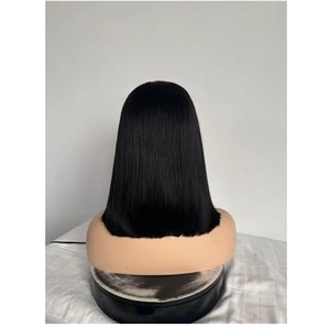 Perruques avant de lacet de cheveux vierges brésiliens de luxe haute densité 8-14 pouces brun clair pour dentelle Jerry Curl Deep Wave Professional - Product Image 2