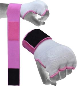 Best Professional MMA <b>Elastic</b> Boxing Hand Wraps Long Wrap <b>Belt</b> for Sport Wholesale Private Designs Quick Hand Fighting Wrap - Product Image 1