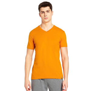 High Quality Men's Casual Lightweight T-Shirt 100% Cotton Custom Logo Loose Fit Wholesale from Bangladesh Plain Knitted <b>Fabric</b> - Product Image 1