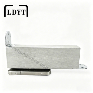 Système de charnières de sol hydrauliques dissimulées série DFG890 UK M+ 150 KG à pivot automatique réglable - Product Image 2