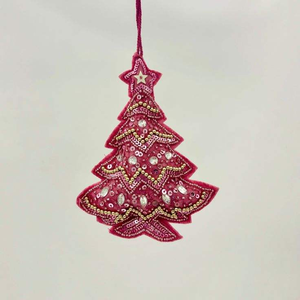 Cuentas de semillas hechas a mano bordado bolsa encantos llavero uso Premium semillas cuentas bordado bolsa encantos diseño personalizado - Product Image 2