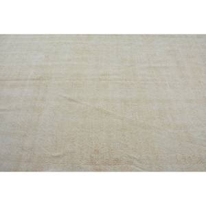 Tapis turc moderne classique et vintage 6.9 X 10.3ft Beige Patchwork Design Laine Faux Lapin Fourrure Matériel Latex Rectangle Peluche - Product Image 5