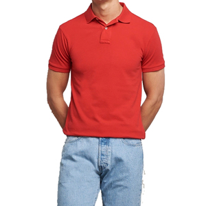 Polo Transpirable para Hombre, Talla Grande, Estilo Casual Elegante, Tela Jersey de Algodón/Spandex, Manga Corta, Logotipo Personalizado - Product Image 2
