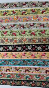 Fait à la main 9 mètres styliste motif dentelle robes 9 différents romantique Boho/décontracté/traditionnel/ethnique couleurs broderie Simple fantaisie - Product Image 3