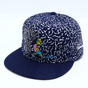 Casquettes Snapback personnalisées à 6 panneaux, bord plat, broderie 3D en relief, vente en gros, unisexe, streetwear, hip hop, multi-styles, logo OEM - Product Image 6