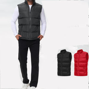 Chaleco Acolchado Informal para Uso en Exteriores, el Más Vendido, Ropa de Abrigo de Invierno, Material de Lona Duradero, para Hombre, con Calefacción y Protección UV - Product Image 5