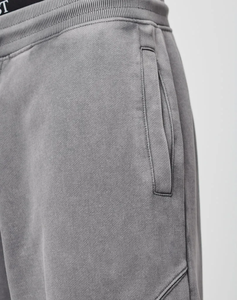 Pantalon de survêtement décontracté pour homme 206, coupe ample, en molleton polyester/coton mi-lourd, respirant, avec logo personnalisé, effet délavé à l'acide, jambe large, le meilleur - Product Image 6