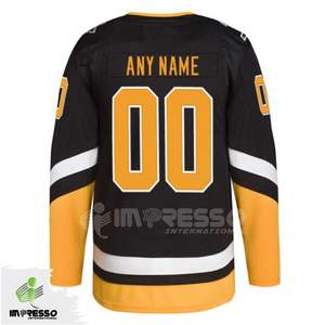 Maillot de hockey Hockey sur glace 100% maillot de hockey sur glace en polyester en taille adulte équipe sportive de couleur unie - Product Image 2