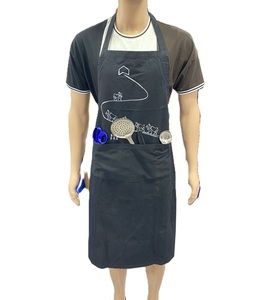 Delantal de Cocina Personalizado Ecológico de Alta Calidad, 100% Algodón, Estampado, Estilo Liso, Suave, Largo y Resistente a la Decoloración - Product Image 1