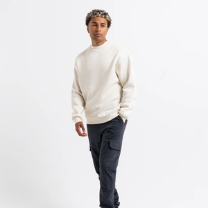 Vente en gros de sweat-shirt pour hommes de haute qualité, sweat à capuche en coton léger pour hommes OEM Services hommes Crewneck sweat-shirt vierge - Product Image 1