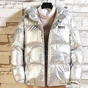 Veste d'hiver pour hommes de haute qualité Design rembourré respirant avec col à capuche et logo avant Vêtements de mode à bas prix - Product Image 2