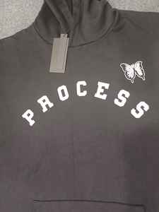 Ventas directas de fábrica Otoño/Invierno Logotipo personalizado Impreso O-cuello Sudadera de punto informal Sudaderas con capucha para hombres de Bangladesh - Product Image 3