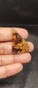 Cabochon en agate turque brun naturel pour la fabrication de bijoux |   Pierres d'agate polies de haute qualité en gros - Product Image 5