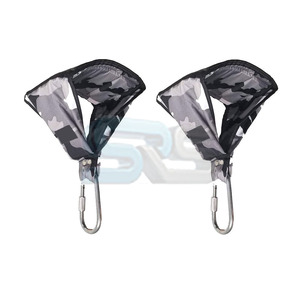 Premium ajustable AB correas accesorios de gimnasio entrenamiento colgante acolchado acero D anillos compresión AB eslingas para entrenamiento Pull Up - Product Image 6