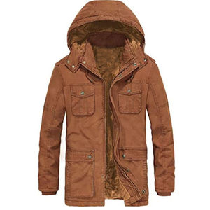 Chaqueta con capucha para hombre, parka con cremallera, chaquetas parka para hombre al por mayor a bajo precio. - Product Image 2