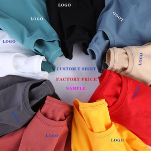 เสื้อยืดแขนสั้นใส่ได้ทั้งชายและหญิงเสื้อยืดพิมพ์ลาย heavyweight - Product Image 6