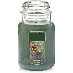 Thơm cổ điển 22oz lớn Jar nến với duy nhất bấc lâu dài 50 giờ đốt cháy thời gian hoàn hảo cho Giáng sinh mùa đông nhà - Product Image 1