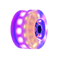 Roues de patins à roulettes lumineuses ZiLon OEM en PP élastique 24 mm, respirantes, légères, imperméables, pièces de rechange pour adultes, directement de l'usine