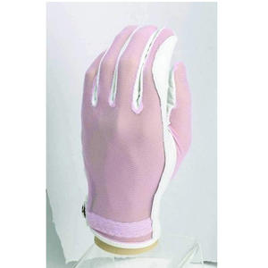 Guantes de golf de cuero genuino suave Unisex para hombre personalizables Grace blancos con manos de estilo de logotipo conjunto de color personalizado - Product Image 6