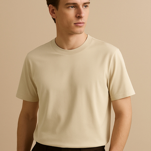 T-shirts à manches courtes unisexes pour hommes, streetwear, 100% coton, personnalisables, haute qualité, respirants, séchage rapide, service OEM, dernières tendances - Product Image 1