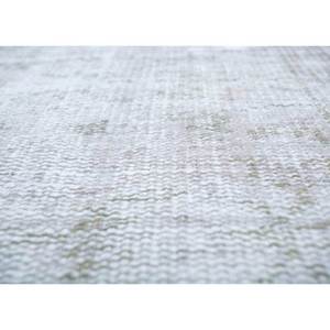 Tapis en laine noué à la main gris et noir vintage, motif médaillon bohème abstrait, pour salon, couloir - Pae-650 - Product Image 3