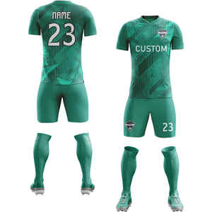 Uniformes de fútbol de diseño personalizado para hombre, kits de fútbol de poliéster 100% para entrenamiento y ropa deportiva, camiseta de fútbol, traje completo - Product Image 6