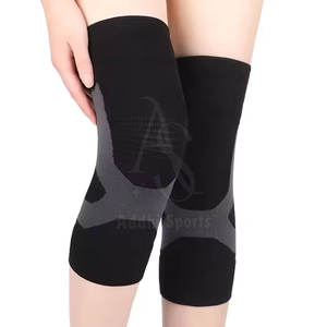 Nouveauté : genouillère de protection professionnelle légère en néoprène élastique avec logo personnalisé imprimé pour - Product Image 3