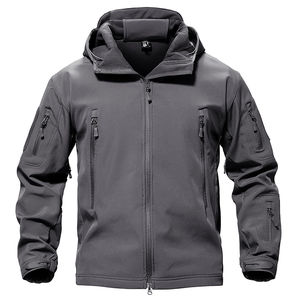 Chaqueta Softshell Personalizada para Hombre, Impermeable, Transpirable, Estilo Casual con Cremallera, Capucha y Estilo Chaleco, Impresión OEM Disponible - Product Image 2