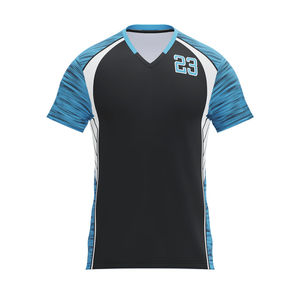 ชุดกีฬามาใหม่ ผ้าโพลีเอสเตอร์ 100% ราคาดีที่สุด เสื้อวอลเลย์บอล บริการ OEM เสื้อวอลเลย์บอลดีไซน์ใหม่ - Product Image 1