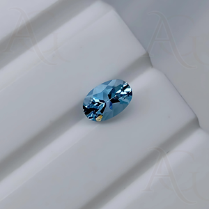 Aigue-marine bleue de laboratoire Santa Maria ovale coupé 2x4MM à 20x30 MM pierre synthétique au prix d'usine pour la fabrication de bijoux - Product Image 3