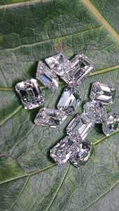 Diamants naturels réels de taille émeraude, taille coussin, VVS, VS, EF, pour la fabrication de bijoux - Product Image 6
