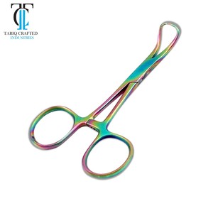 Pince à serviette chirurgicale manuelle en acier inoxydable avec clip, instrument médical pour la chirurgie générale, salle d'opération, certifiée CE - Product Image 5