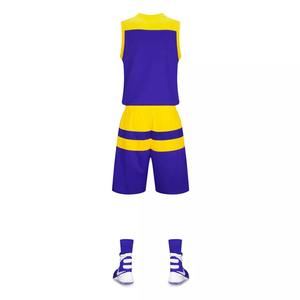 Les uniformes faits sur commande de basket-ball de ligue d'équipe de club place réversible avec les chemises courtes de basket-ball de double couche impriment 2025 - Product Image 6