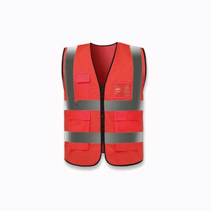<b>Security</b> Jacket Construction High Visibility Work Reflective Clothing Signal Safety <b>Equipment</b> Reflective Vest - Product Image 2