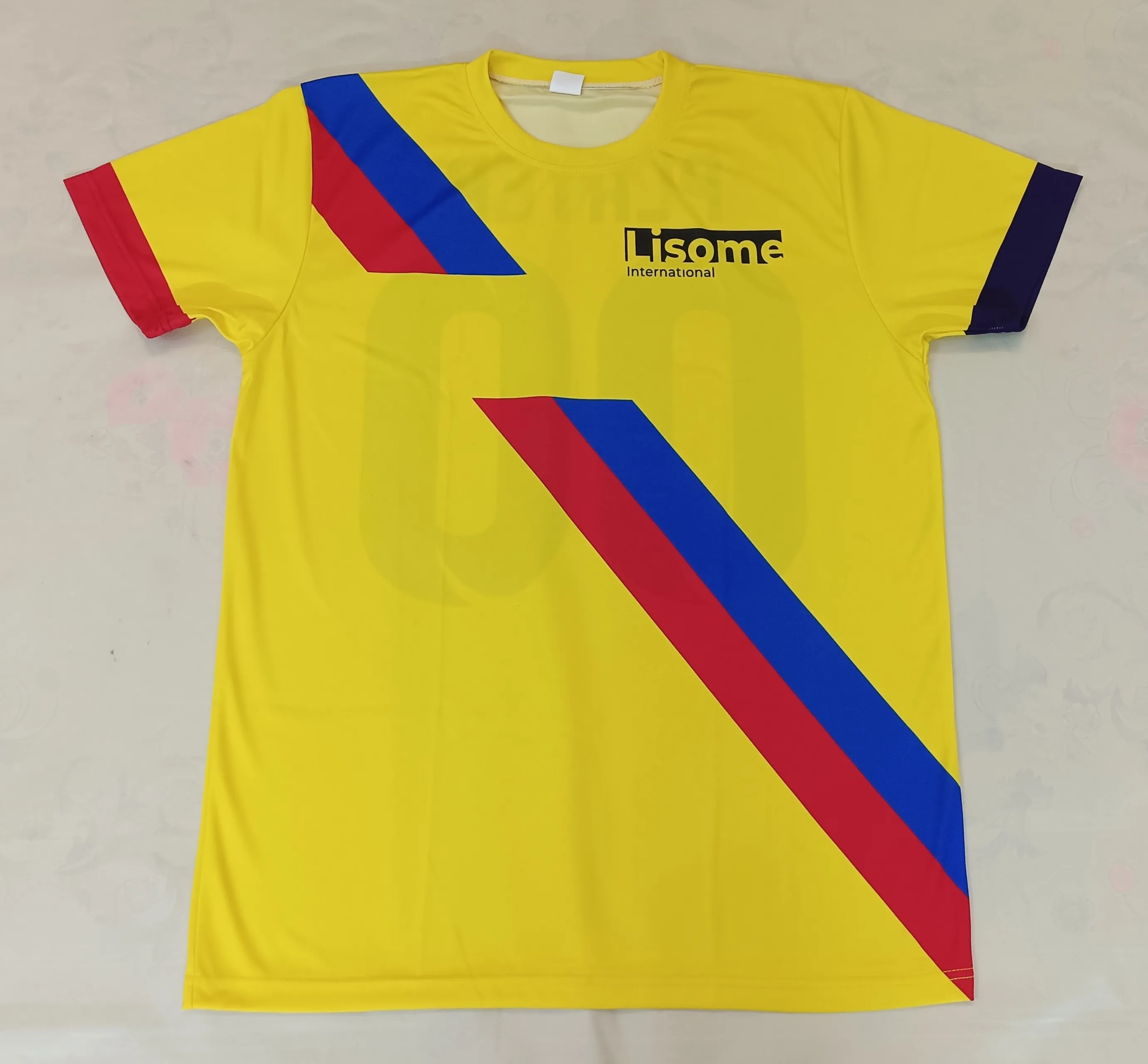 Men's Polyester T-Shirt Digital Print Sublimation Cotton Tees Unisex Prime Quality Football Jerseys Street Fashion Wear