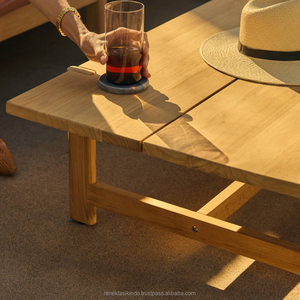 โต๊ะอาหาร ขนาด 142x63x35 ซม. ผลิตจากไม้สักคุณภาพสูง ราคาไม่แพง - Product Image 4